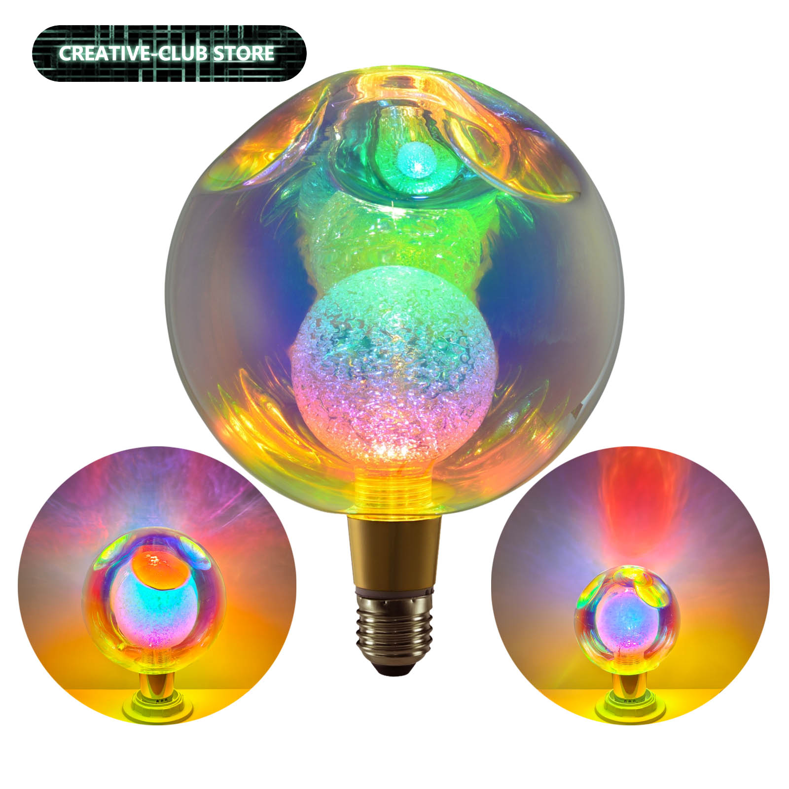 Lighting Decor Bedroom - E27 P90 P120 P150 รอบบอลหลอดไฟ LED