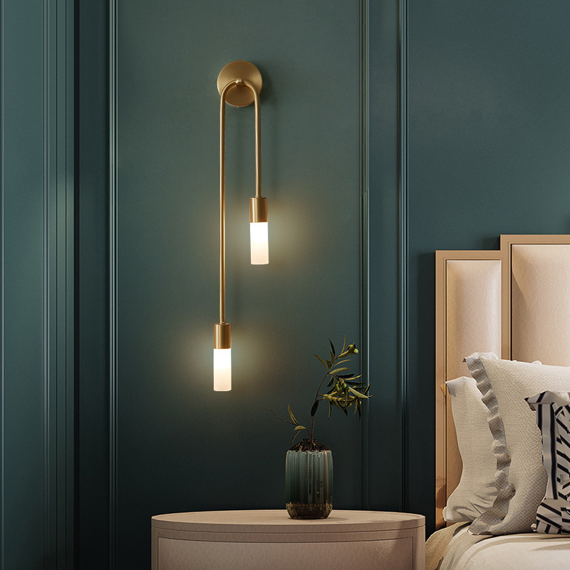 Lighting Decor Bedroom - โคมไฟติดผนังสไตล์เรโทร สำหรับห้องนั่งเล่น ทางเดิน ห้องนอน โคมไฟข้างเตียง สไตล์นอร์ดิก