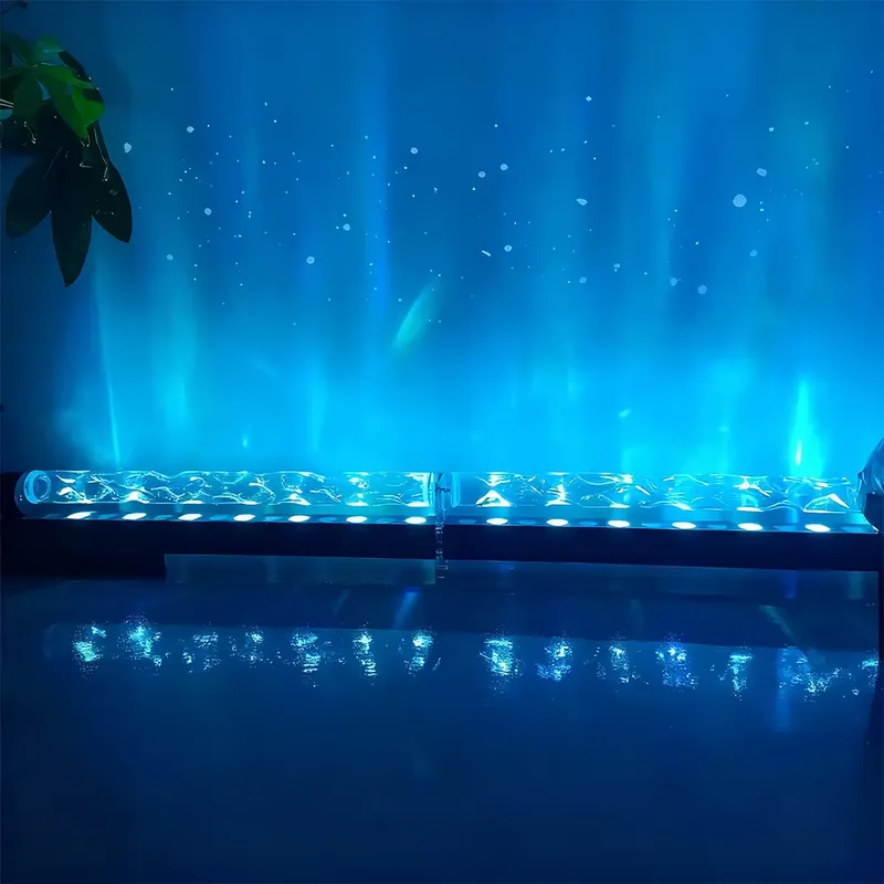 Lighting Decor Bedroom - ไฟฉายโปรเจคเตอร์ลายเปลวไฟ 3 มิติ แบบสมาร์ท พร้อมเอฟเฟกต์ระลอกน้ำ สร้างบรรยากาศ