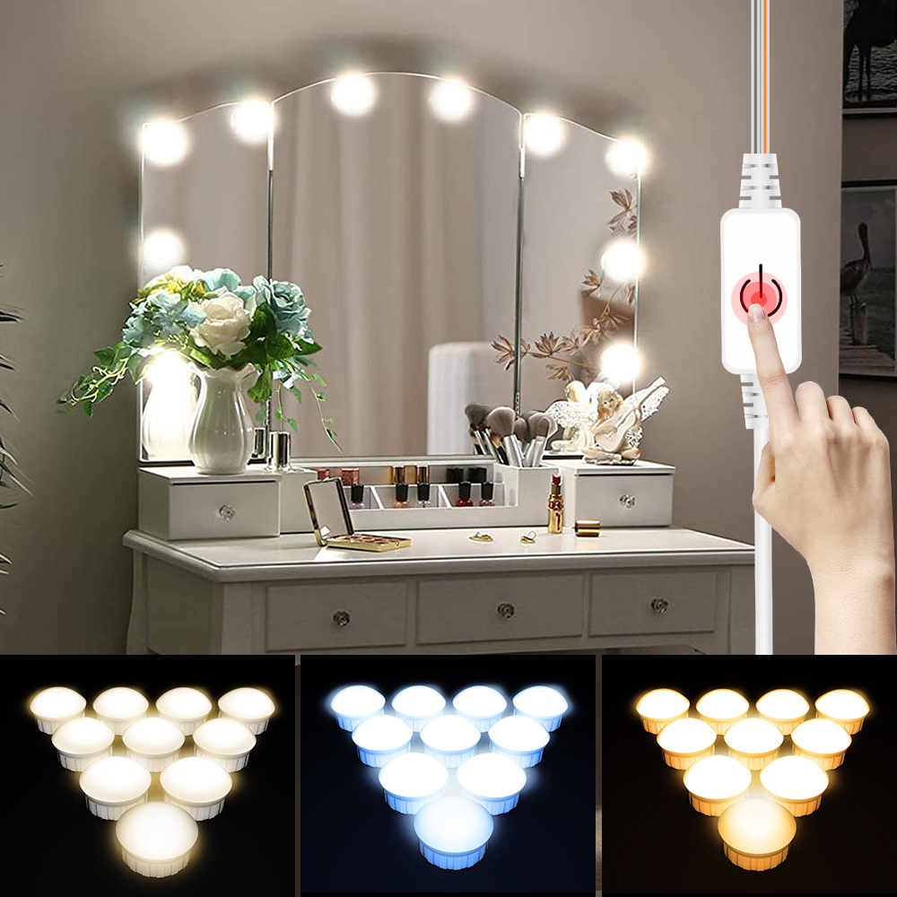 Colour Changing Bulb - ไฟ LED สำหรับกระจกแต่งหน้า แบบ USB 5V