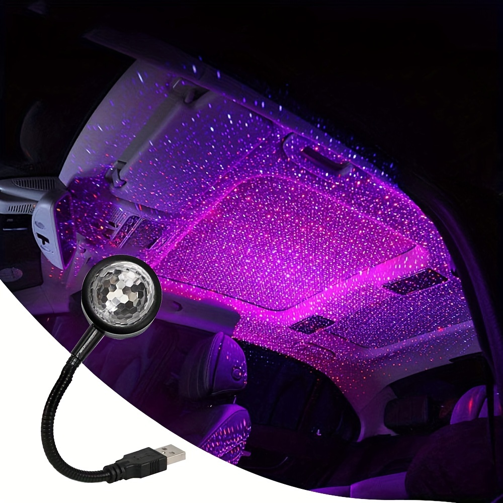 Star Projector Night - ยานพาหนะ LED Starry Sky Night Light,