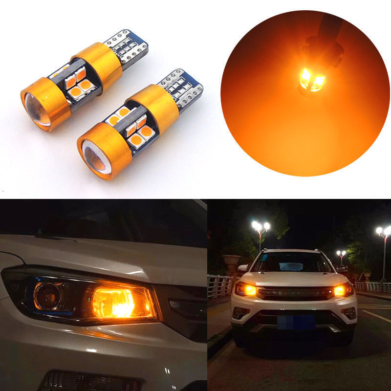 Orange Lighting Decor - ไฟสัญญาณ LED หลอดไฟ 3030 12V DC