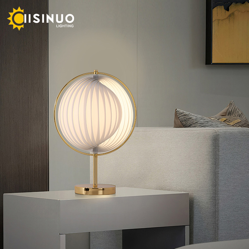 Decor Lighting Floor Lamps - โคมไฟตั้งพื้นรูปดวงจันทร์โคมไฟข้างเตียงหมุนได้ DIY โคมไฟบรรยากาศปรับได้ LED Mood Light