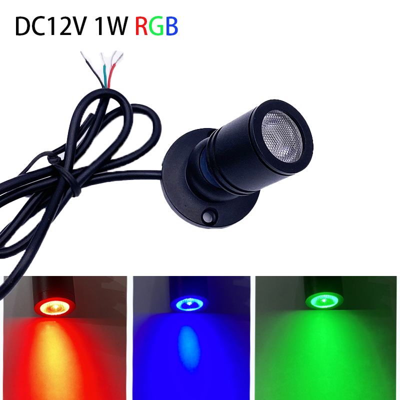 DC12V RGB LED Spotlight ตกแต่ง - Lighting Decor Items บทวิจารณ์และราคา