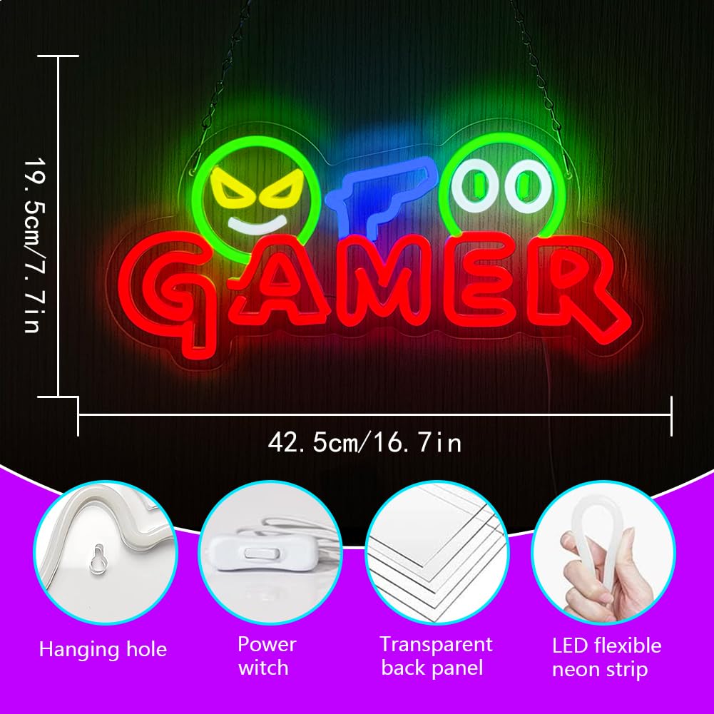 ไฟนีออน LED สำหรับเกมเมอร์ ตกแ - Lighting Decor Wedding บทวิจารณ์และราคา