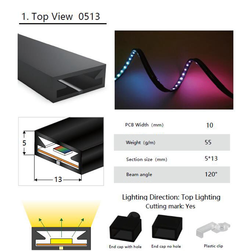 WS2812B WS2811 SK6812 LED นีออ - Lighting Decor And More บทวิจารณ์และราคา