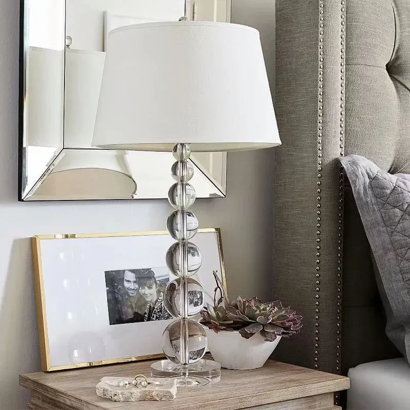 โคมไฟตั้งโต๊ะคริสตัลหรูหราสไตล - Lighting Room Decor Photo บทวิจารณ์และราคา