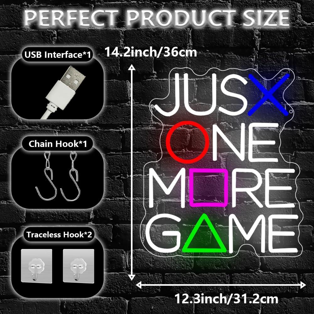 ป้ายไฟนีออน Just One More Game - Lighting Decor And More บทวิจารณ์และราคา