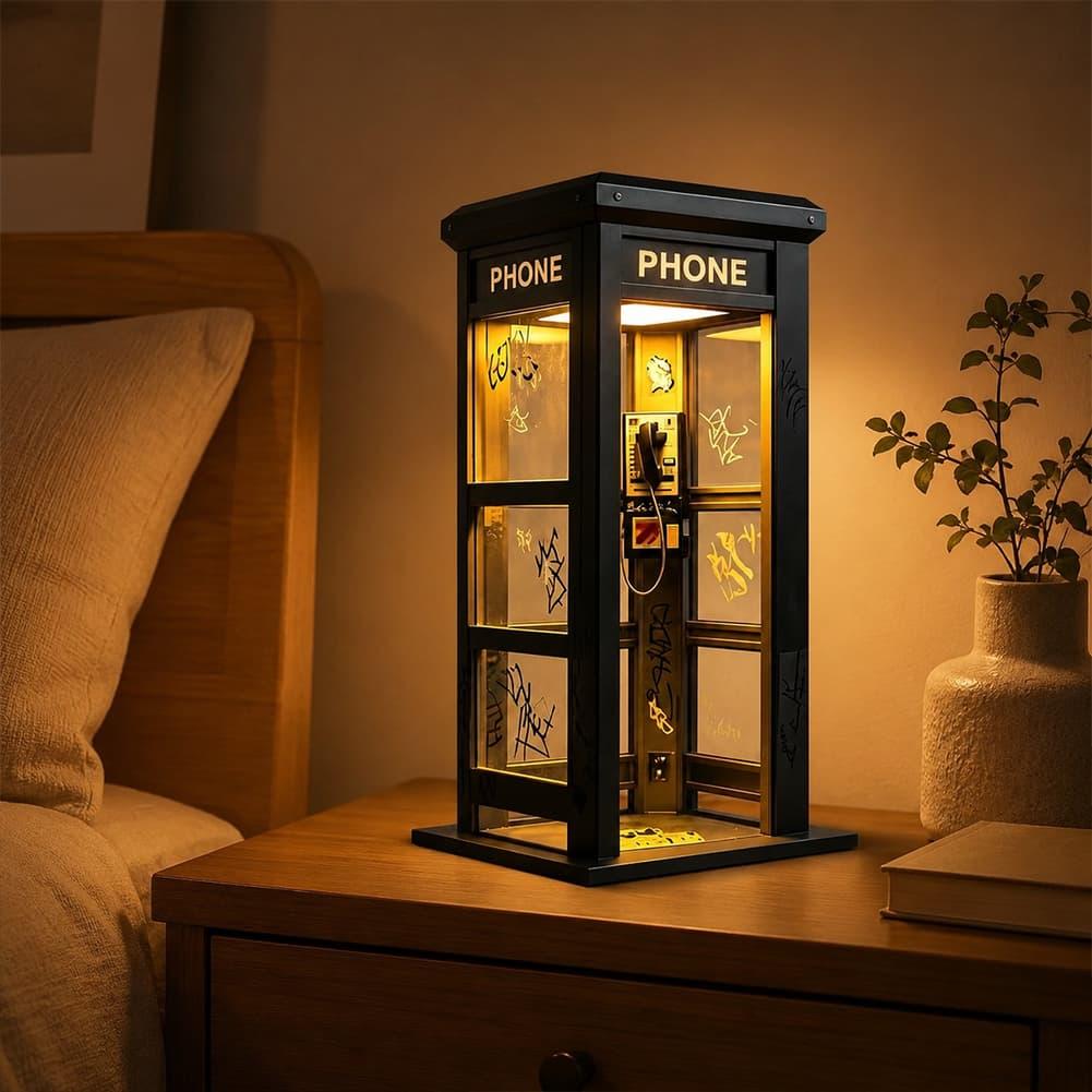 โคมไฟตั้งโต๊ะรูปตู้โทรศัพท์กรา - Lighting Decoration Ideas บทวิจารณ์และราคา