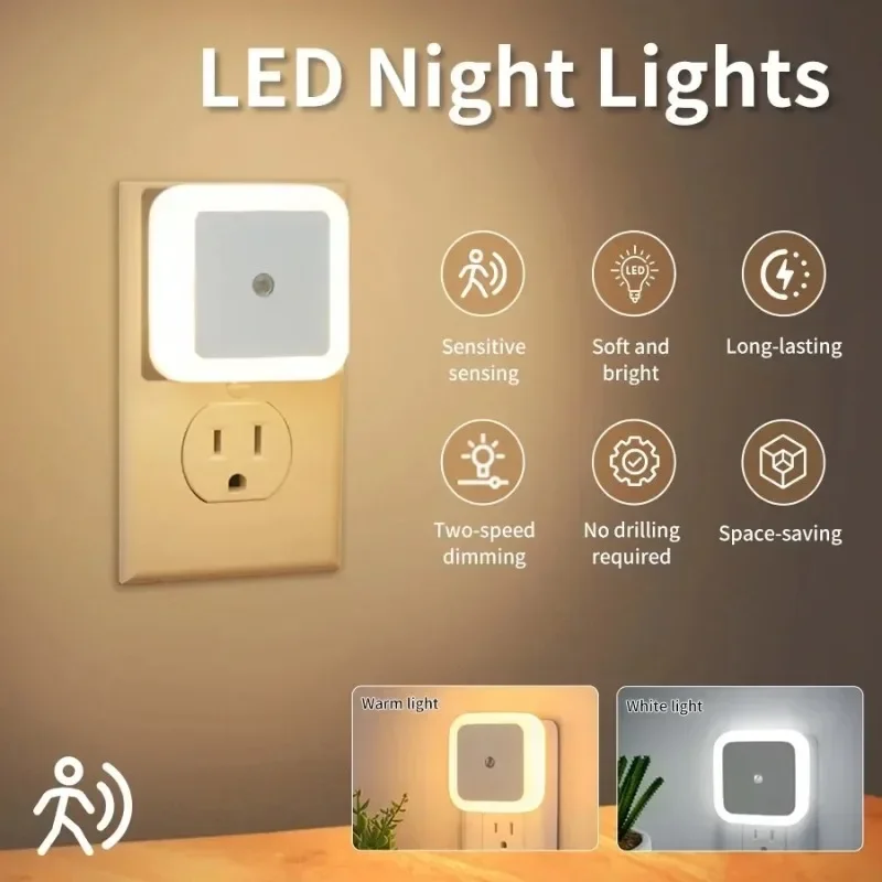 1/6 ชิ้นไร้สาย LED Night Light - Decor Lighting Uk บทวิจารณ์และราคา