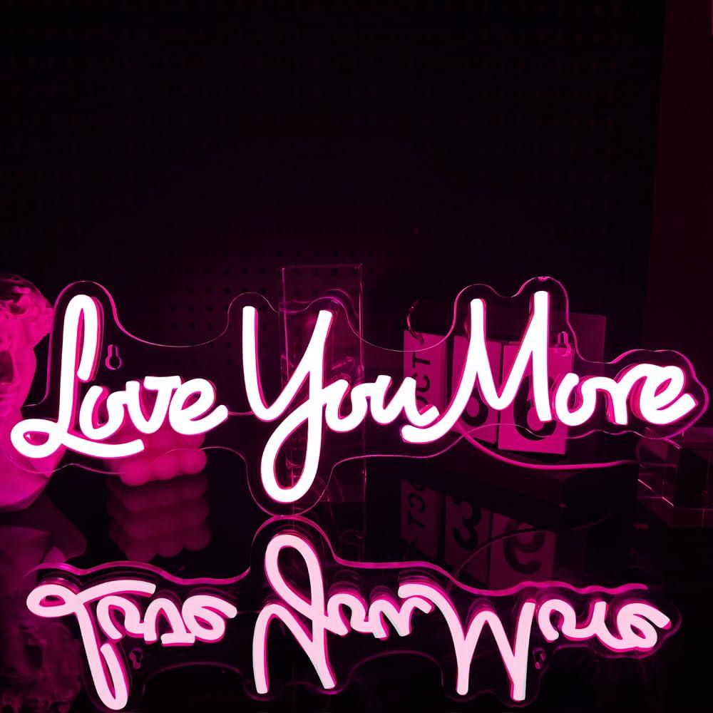 ป้ายไฟนีออน Love You More พร้อ - Lighting Decor And More บทวิจารณ์และราคา