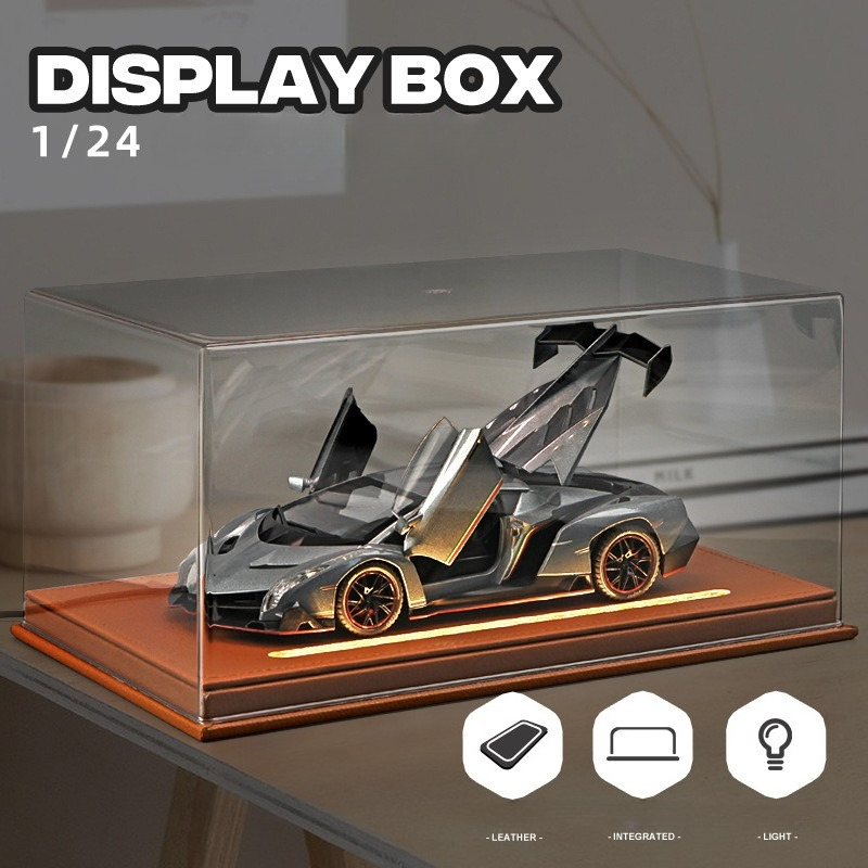 อะคริลิคกล่องสําหรับ 1:24 รถจํ - Lighting Decor Items บทวิจารณ์และราคา