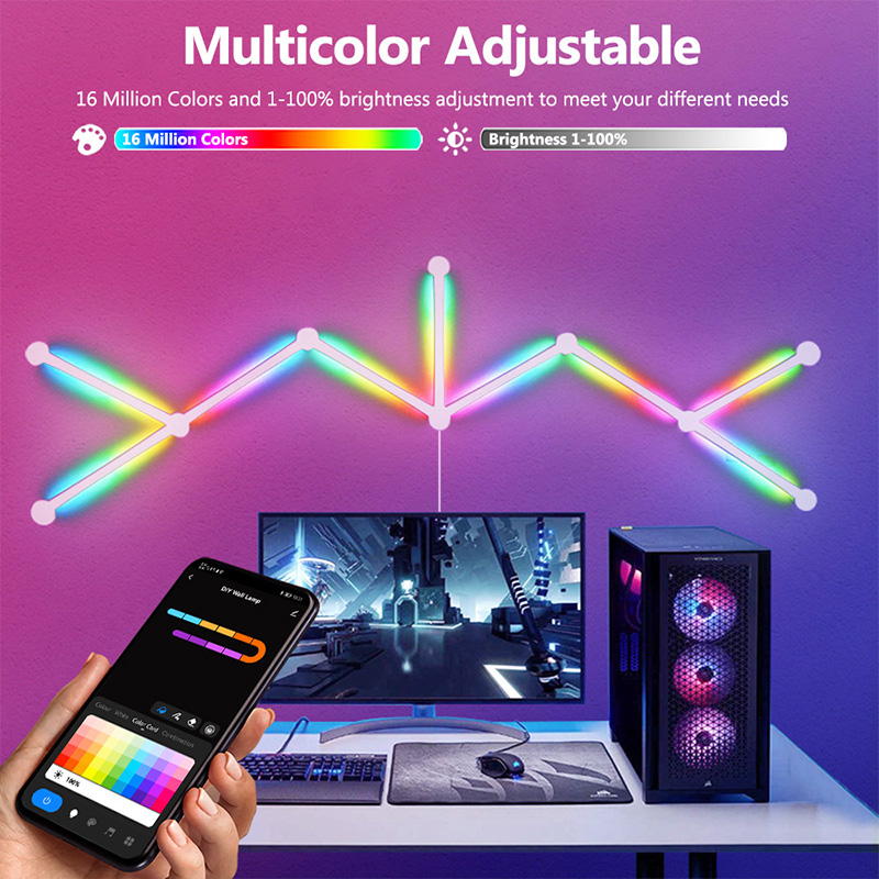 โคมไฟติดผนัง RGB อัจฉริยะ, ไฟ  - Lighting Decoration Ideas บทวิจารณ์และราคา