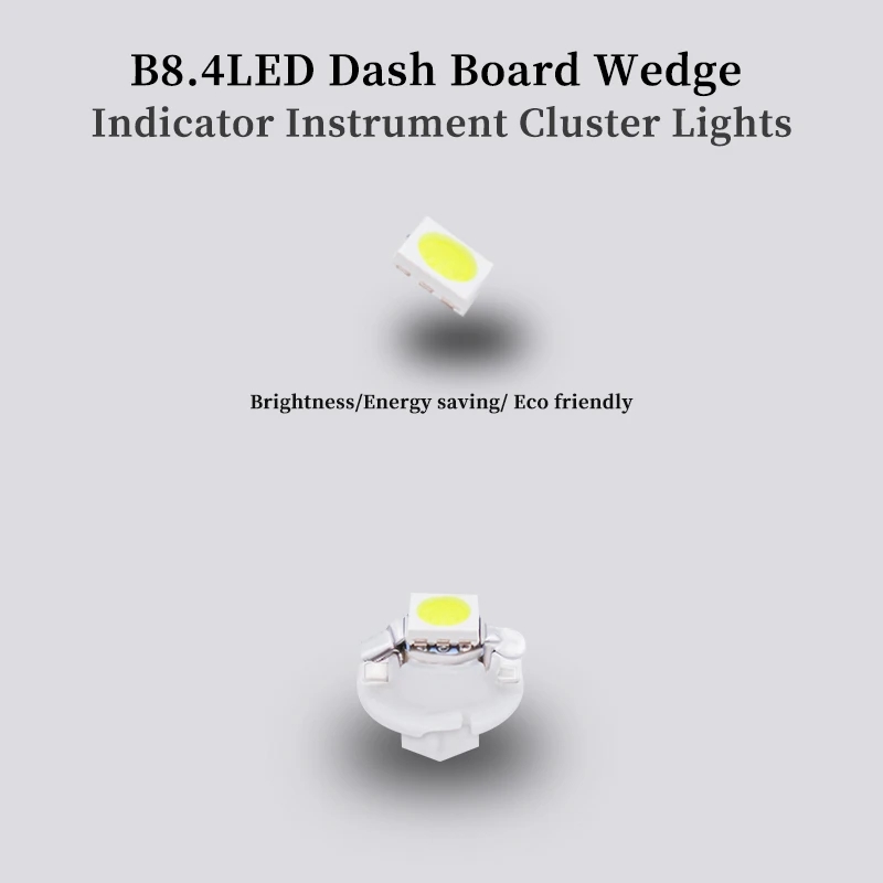 10ชิ้น12V 7สีใหม่เอี่ยม B8.4 B - Colour Changing Bulb บทวิจารณ์และราคา