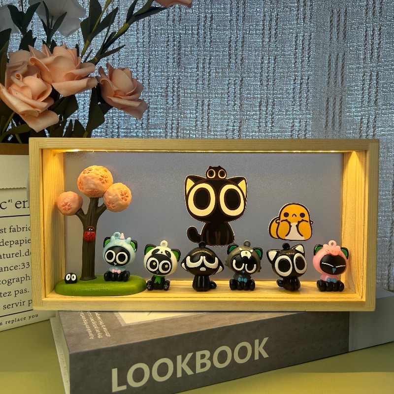 กรอบไฟ LED รูปหลัวเสี่ยวเหย่ย  - Lighting Decor Items บทวิจารณ์และราคา