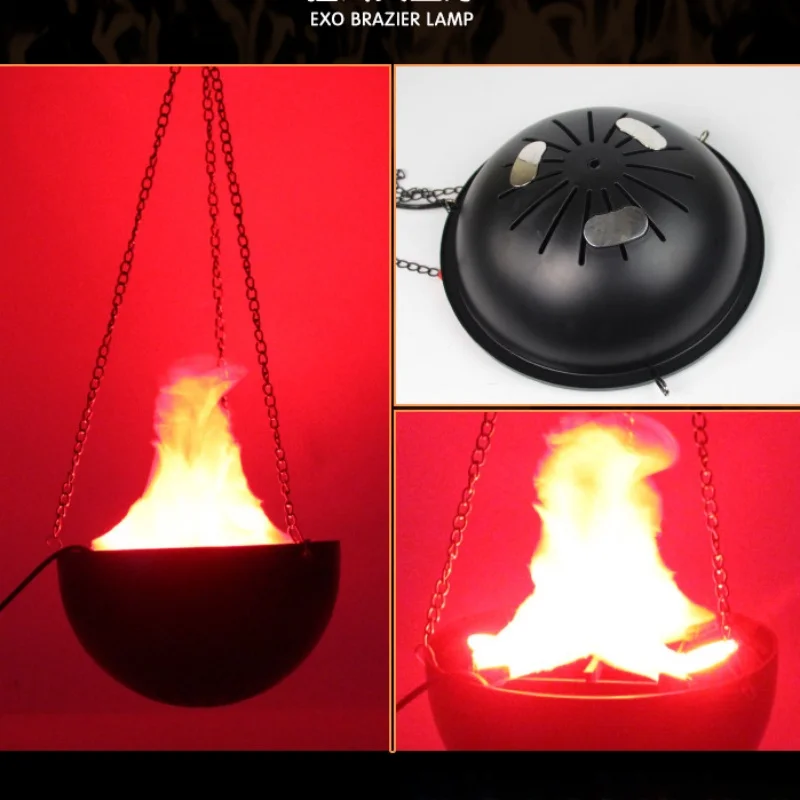 โคมไฟเปลวไฟ 3 มิติ จำลองเตาไฟ  - Lighting Decor Items บทวิจารณ์และราคา