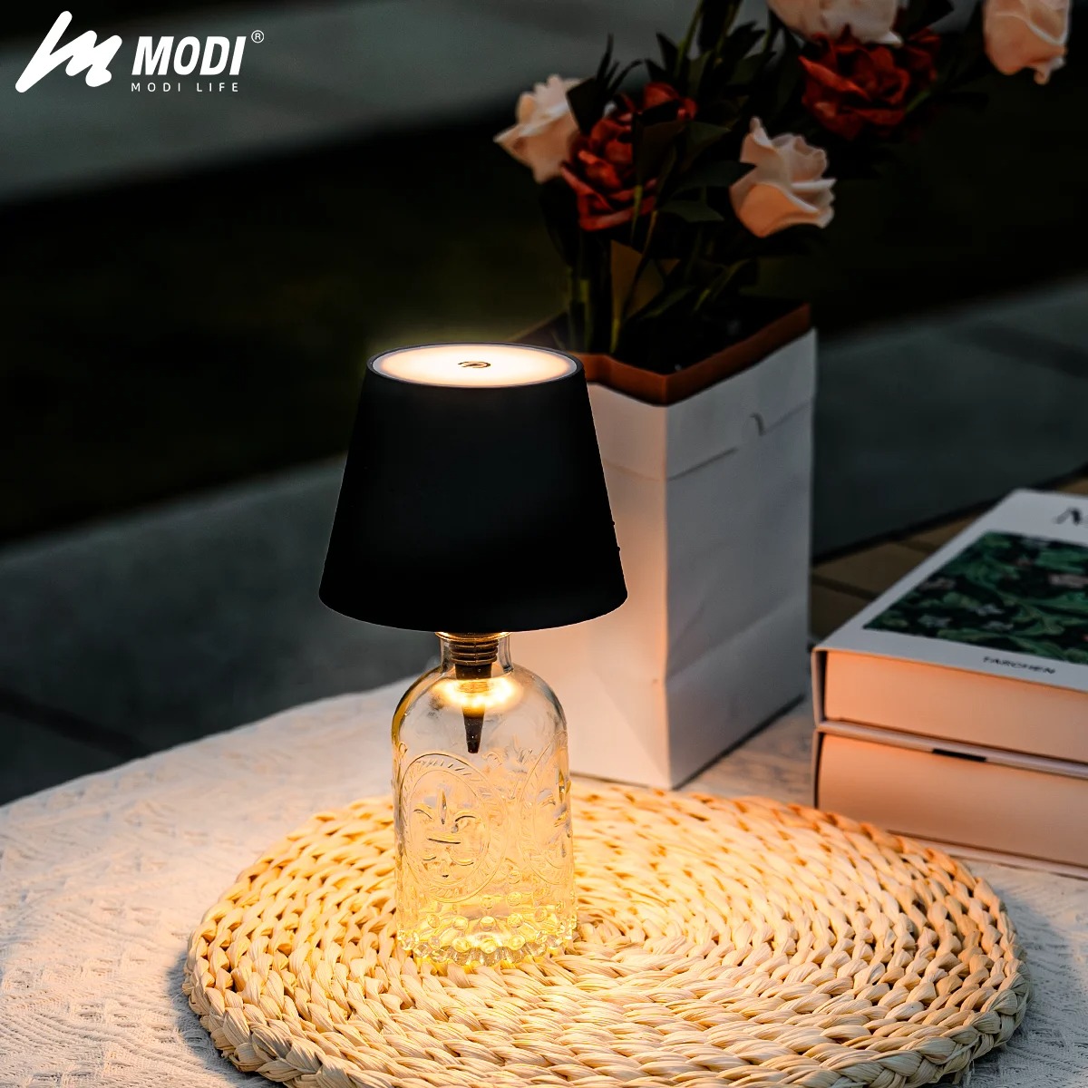 โคมไฟตั้งโต๊ะขวดควบคุมแบบสัมผั - Colour Changing Bulb บทวิจารณ์และราคา