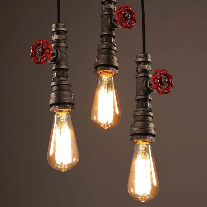 โคมไฟแขวนสไตล์เรโทรลอฟท์อุตสาห - Lighting Room Decor Items บทวิจารณ์และราคา