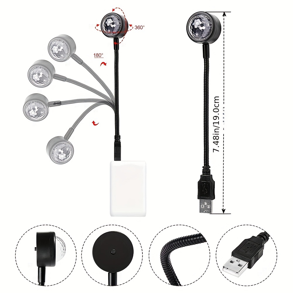 ยานพาหนะ LED Starry Sky Night  - Star Projector Night บทวิจารณ์และราคา