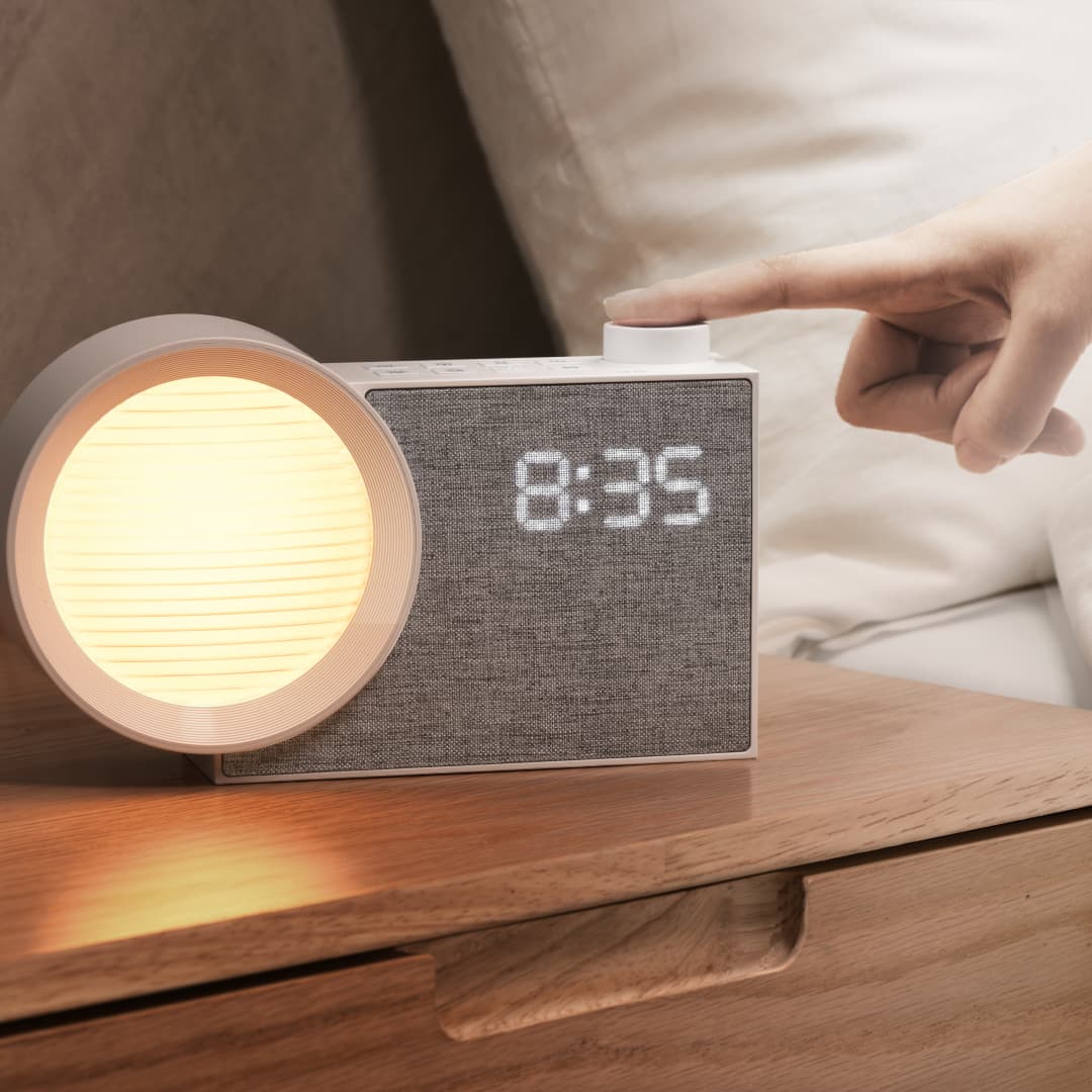 นาฬิกาปลุกพร้อมไฟ LED WILIT พร - Lighting Decor Bedroom บทวิจารณ์และราคา