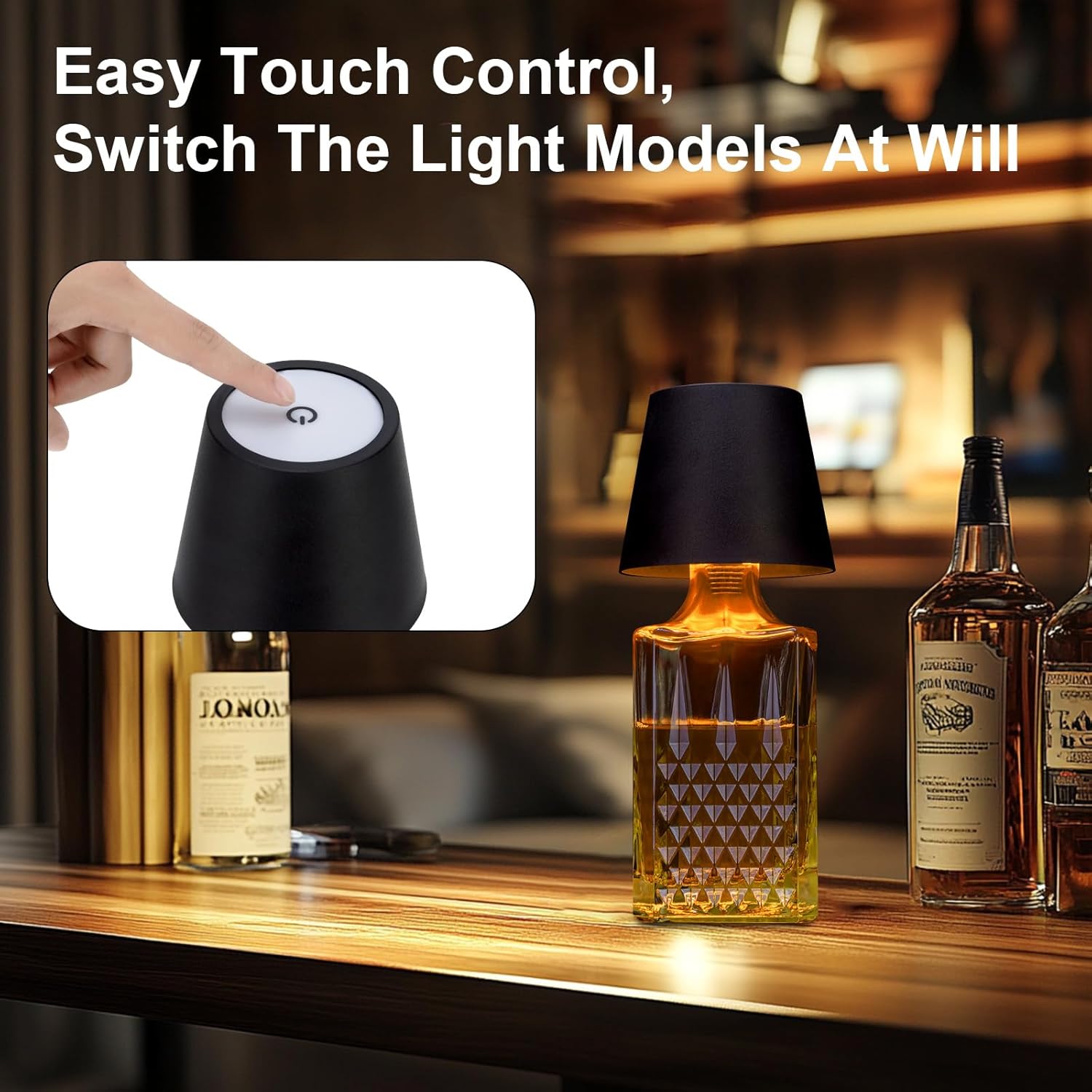 โคมไฟ LED รูปขวดไวน์ โคมไฟตกแต - Colour Changing Bulb บทวิจารณ์และราคา