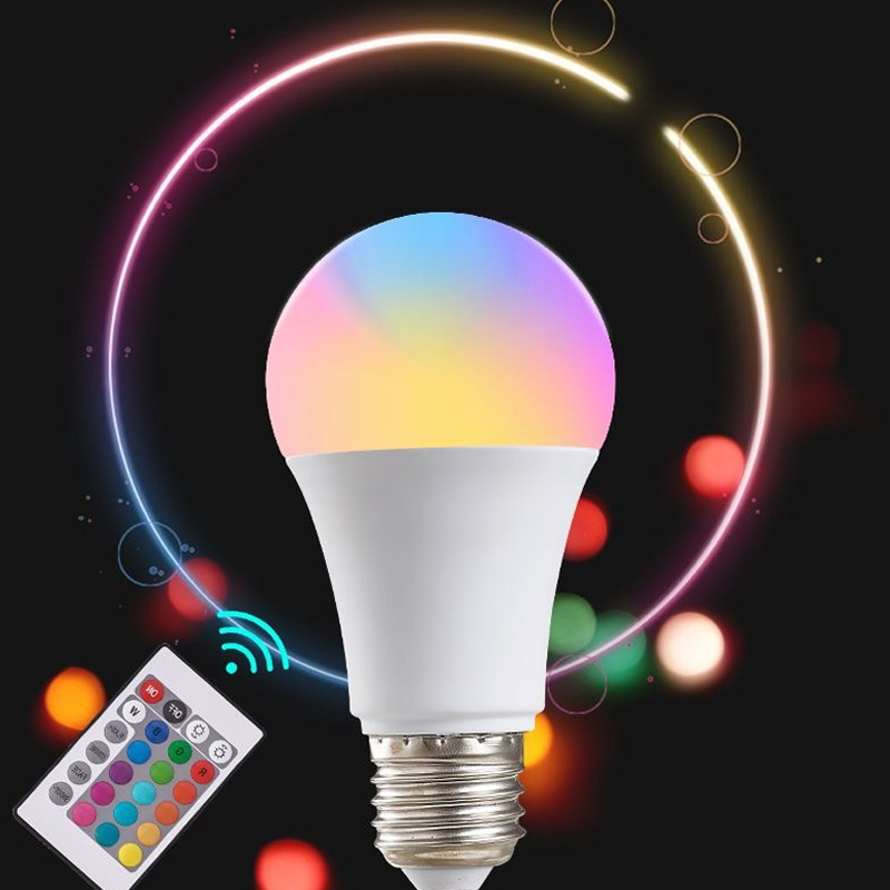 หลอดไฟ LED RGB 16 สี หลอดไฟหลา - Colour Changing Bulb บทวิจารณ์และราคา