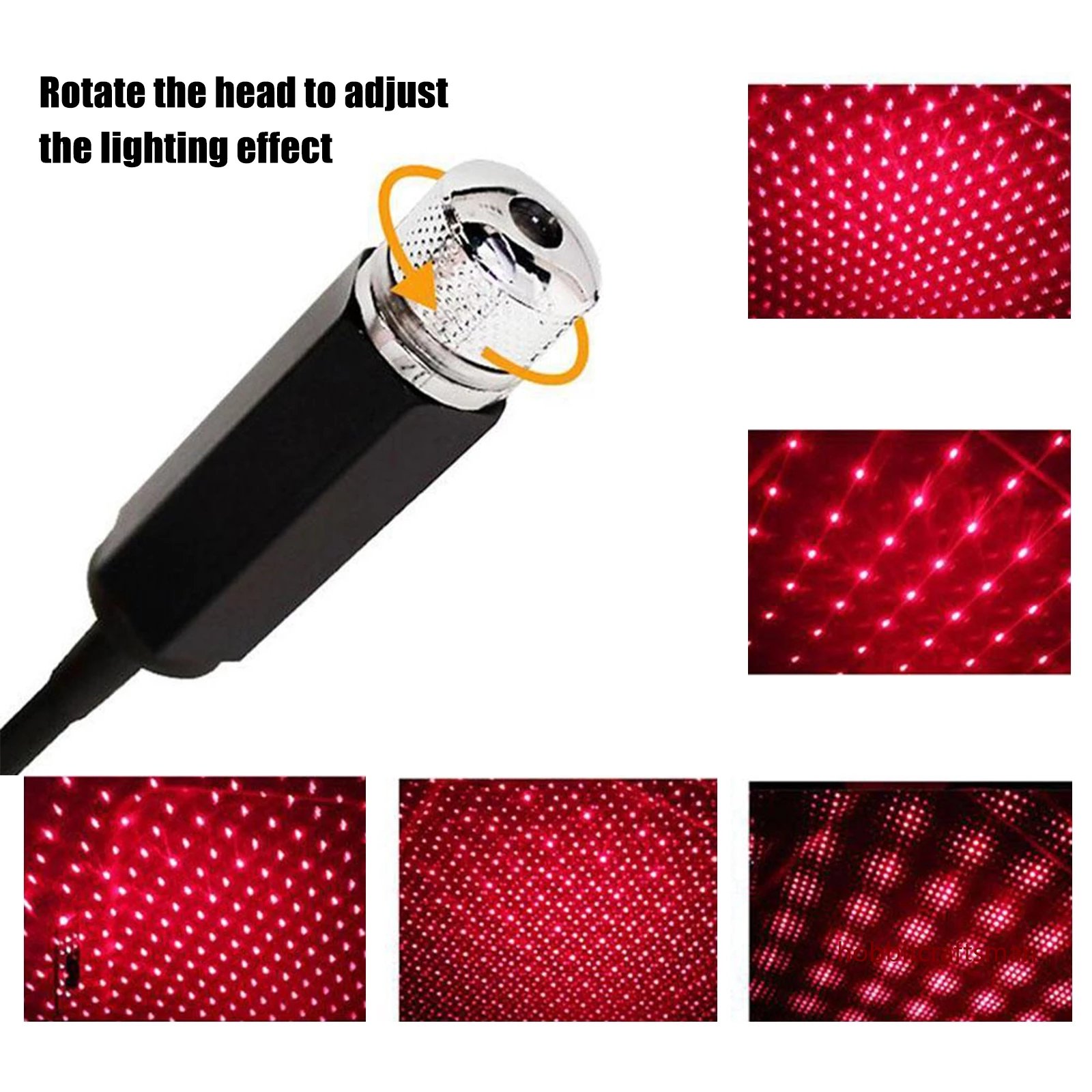 Mini หลังคารถ LED Star Night L - Star Projector Night บทวิจารณ์และราคา