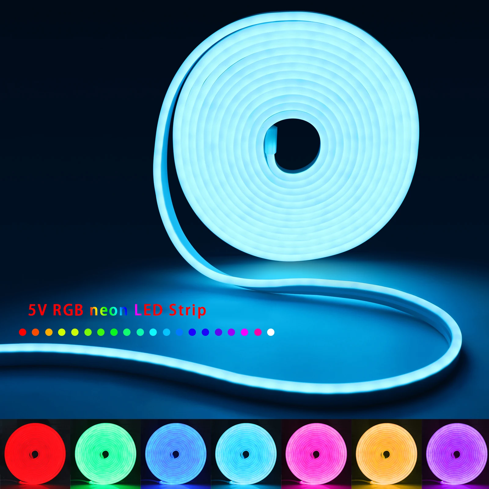 ไฟนีออน LED RGB ขนาด 1-5 เมตร  - Lighting Decoration Ideas บทวิจารณ์และราคา